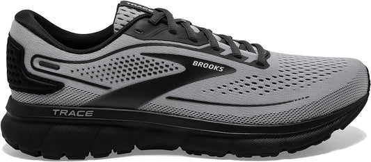 Men's Brooks Trace 2, Alloy/Black/Ebony, 10 D Medium