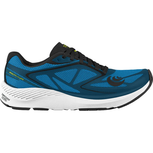 Men's Topo Athletic Zephyr, Blue/Black, 10 D Medium