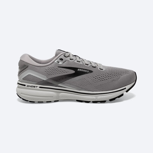 Men's Brooks Ghost 15, Alloy/Oyster/Black, 11 D Medium