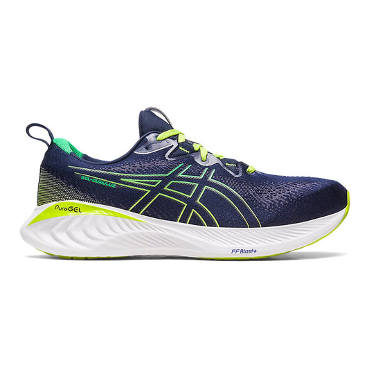 Men's Asics Gel-Cumulus 25, Midnight/Cilantro, 12 D Medium