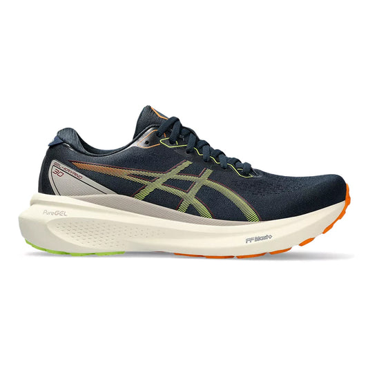 Men's Asics Gel-Kayano 30, French Blue/Neon Lime, 9.5 D Medium