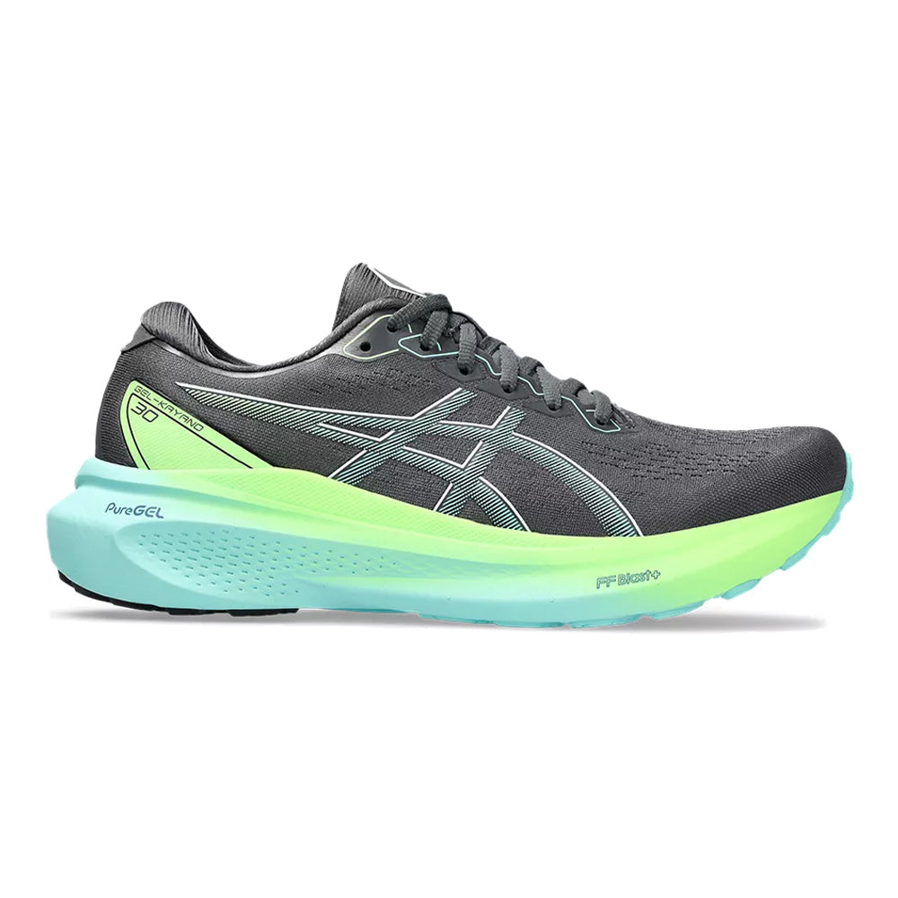 Men's Asics GEL-Kayano 30, Carrier Grey/Illuminate Mint, 12.5 D Medium