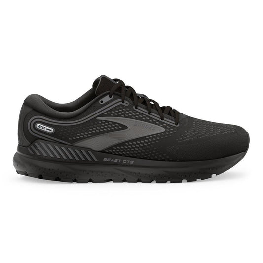 Men's Brooks Beast GTS 23, Black/Gunmetal, 14 4E Extra Wide