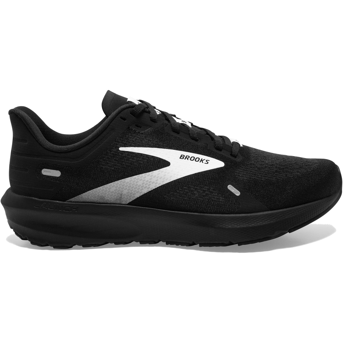 Men's Brooks Launch 9, Black/White, 10.5 2E Wide