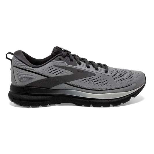 Men's Brooks Trace 3, Grey/Black/Ebony, 11.5 2E Wide