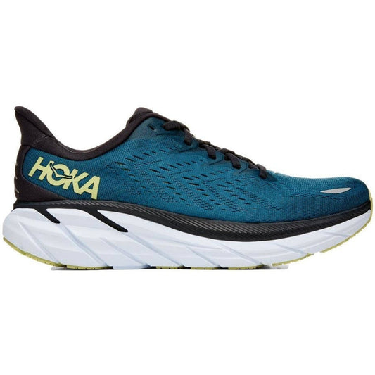 Men's Hoka One One Clifton 8, Blue Coral/Butterfly, 10 D Medium