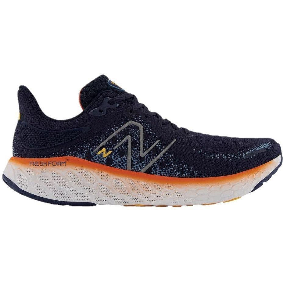 Men's New Balance Fresh Foam X 1080v12, Eclipse/Vibrant Orange, 12.5 D Medium