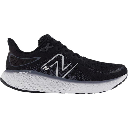 Men's New Balance Fresh Foam X 1080v12, Black/Thunder/White, 11.5 D Medium