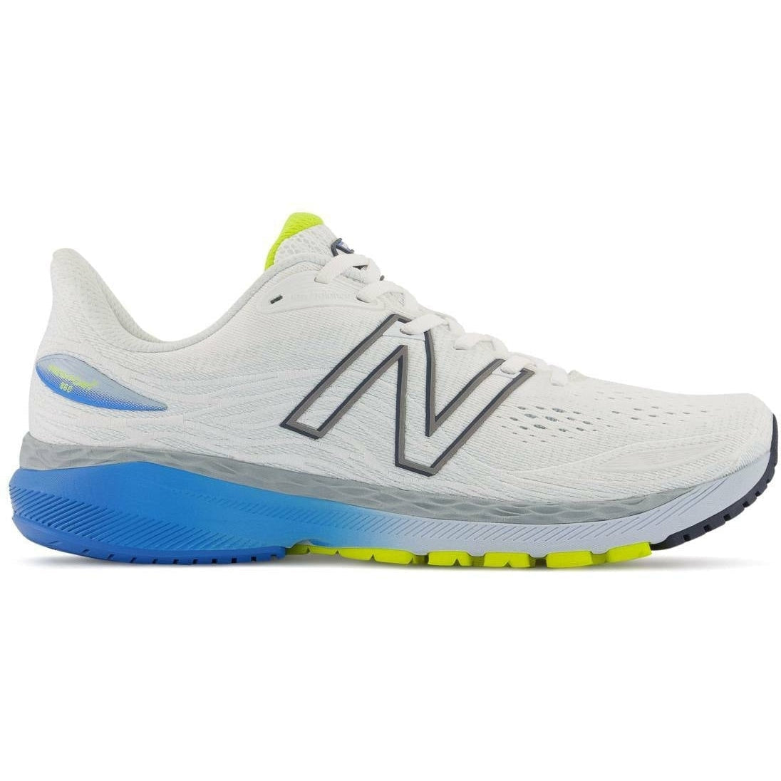 Men's New Balance Fresh Foam X 860v12, White, 10 D Medium