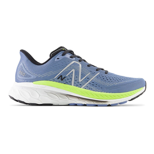 Men's New Balance Fresh Foam X 860v13, Mercury Blue/Thirty Watt, 9 D Medium