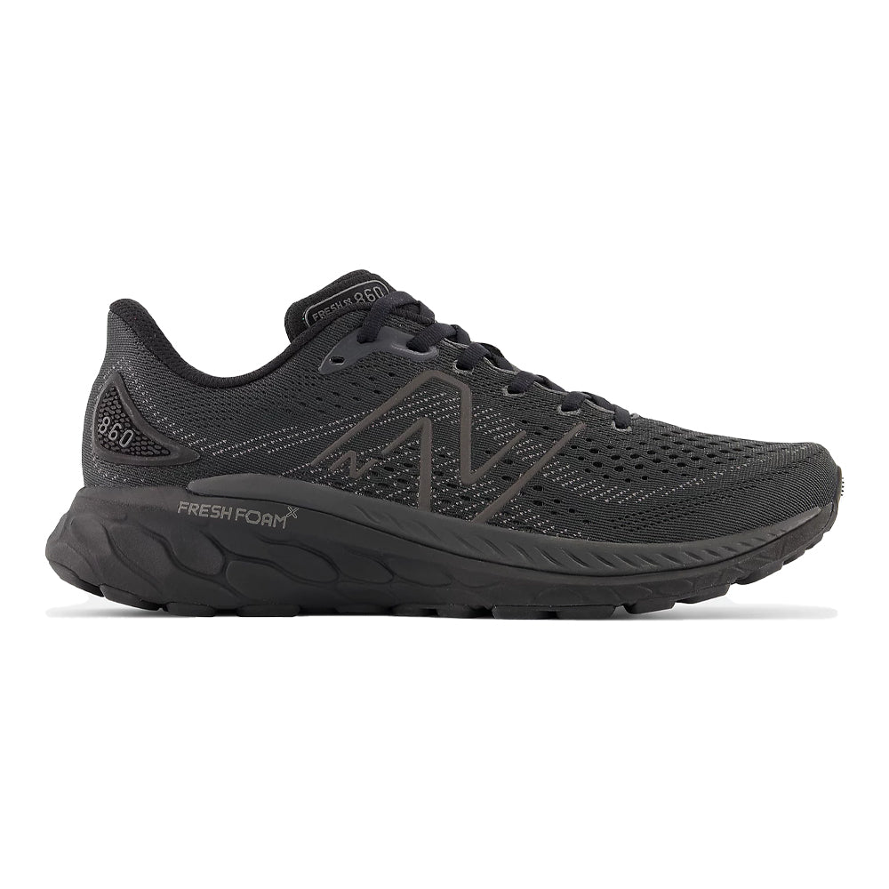 Men's New Balance Fresh Foam X 860v13, Black, 12.5 D Medium