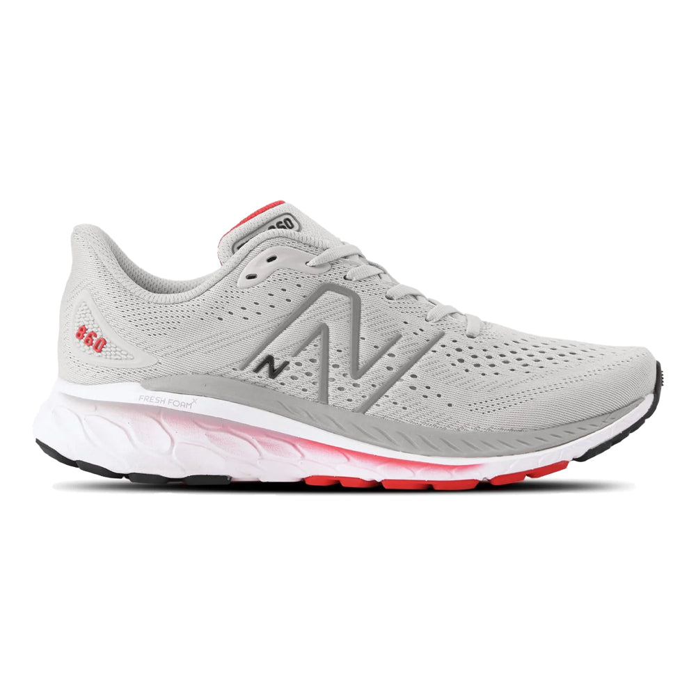 Men's New Balance Fresh Foam X 860v13, Light Aluminum, 11 2E Wide