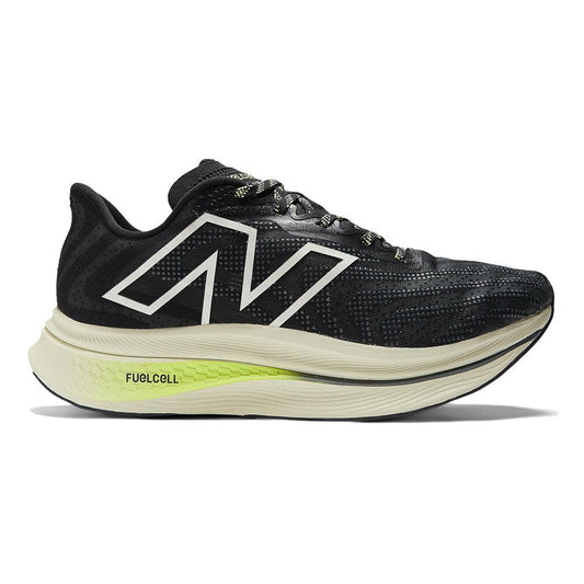 Men's New Balance FuelCell SuperComp Trainer v2, Black/Thirty Watt, 9.5 D Medium