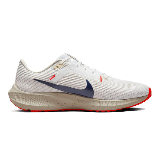 Men's Nike Pegasus 40, White/Obsidian-Lt Orewood Brn-Phantom, 13 D Medium
