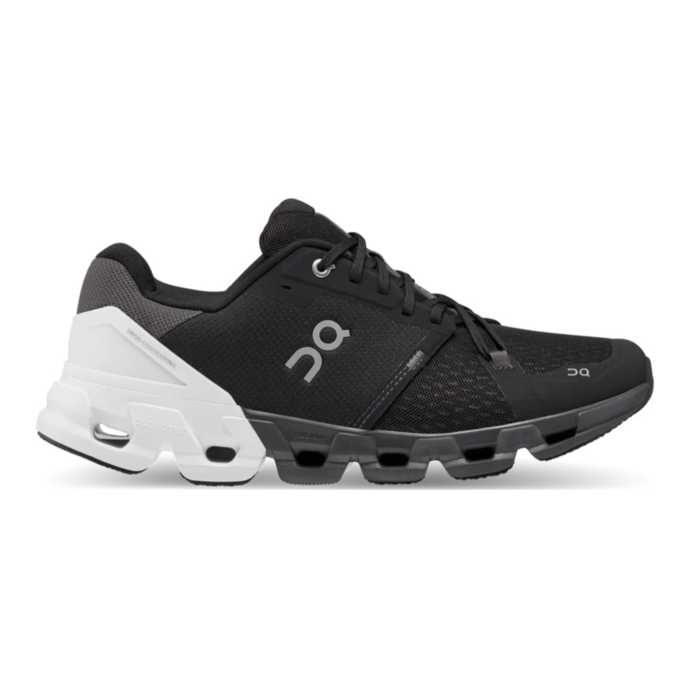 Men's On Cloudflyer 4, Black/White, 11 D Medium