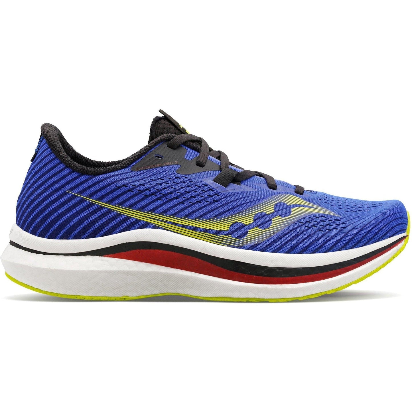 Men's Saucony Endorphin Pro 2, BLUE RAZ/ACID, 11 D Medium