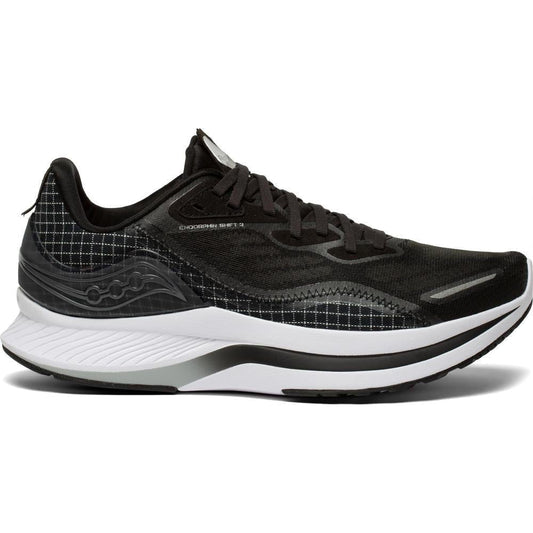 Men's Saucony Endorphin Shift 2, Black/White, 12 D Medium