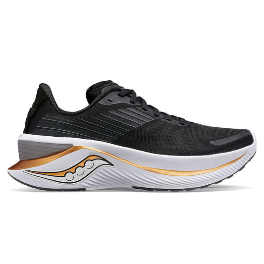 Men's Saucony Endorphin Shift 3, Black/Goldstrck, 10 D Medium