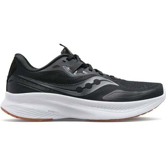 Men's Saucony Guide 15, Black/Gum, 9.5 D Medium