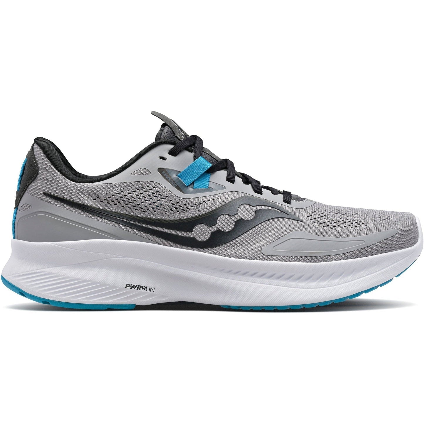 Men's Saucony Guide 15, Alloy/Topaz, 9.5 D Medium
