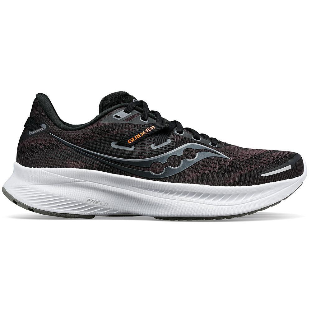 Men's Saucony Guide 16, Black/White, 11 D Medium