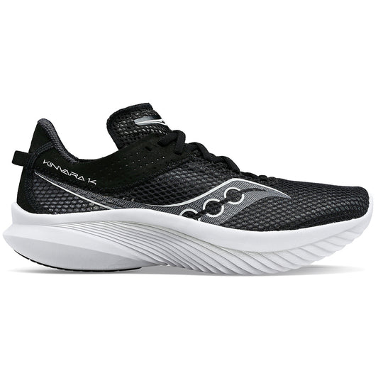 Men's Saucony Kinvara 14, Black/White, 11 D Medium