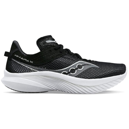 Men's Saucony Kinvara 14, Black/White, 10 D Medium