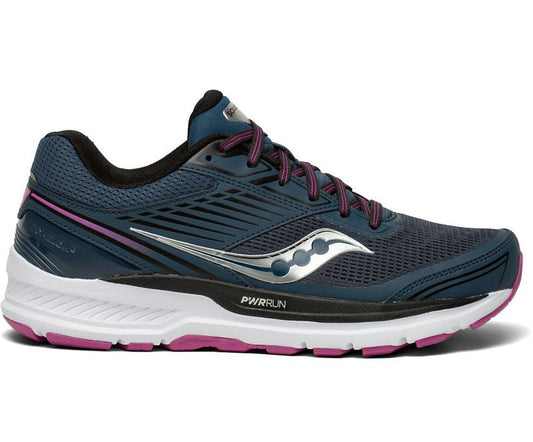 Women's Saucony Echelon 8, Space/Razzle, 9 B Medium