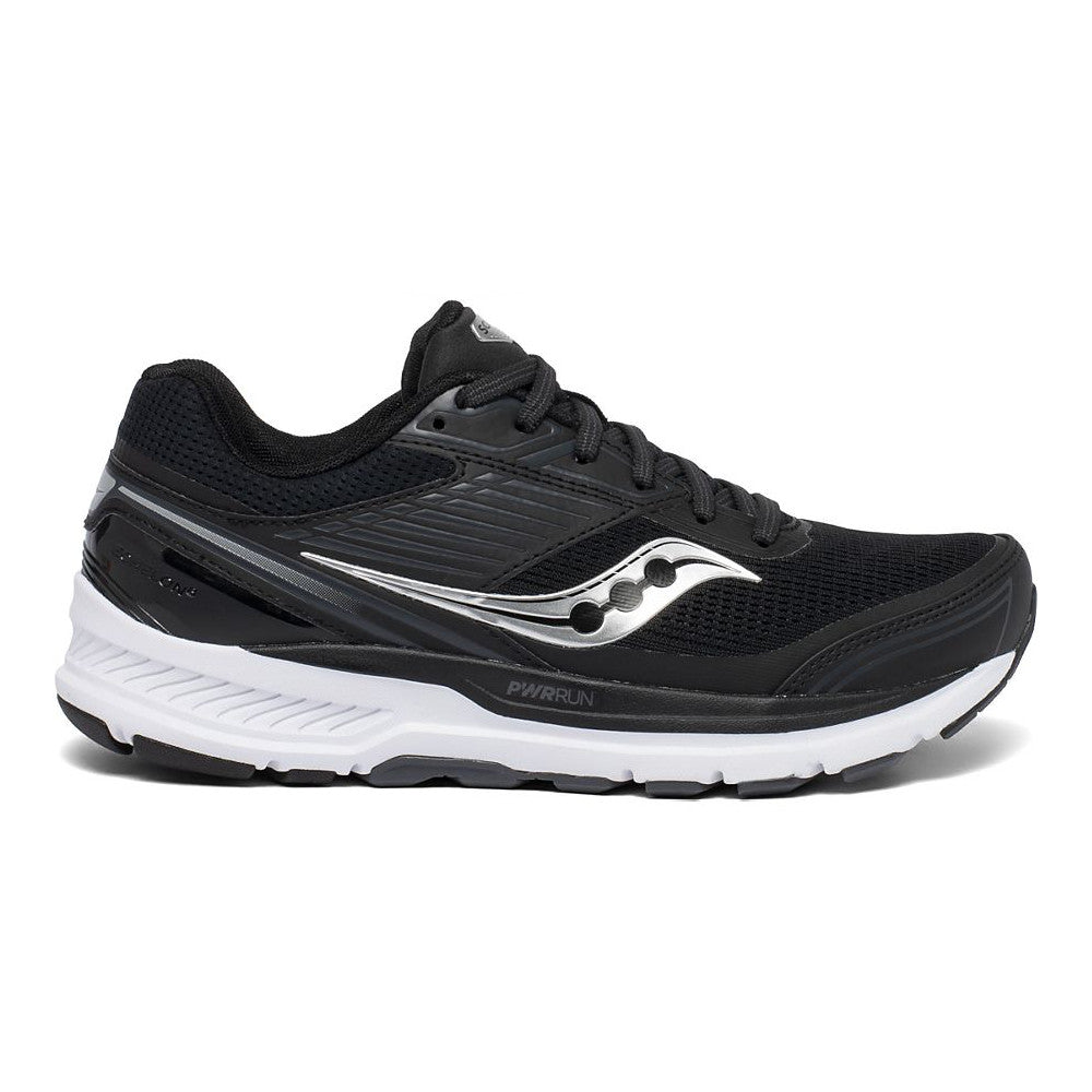 Women's Saucony Echelon 8, Black/White, 5.5 D Wide