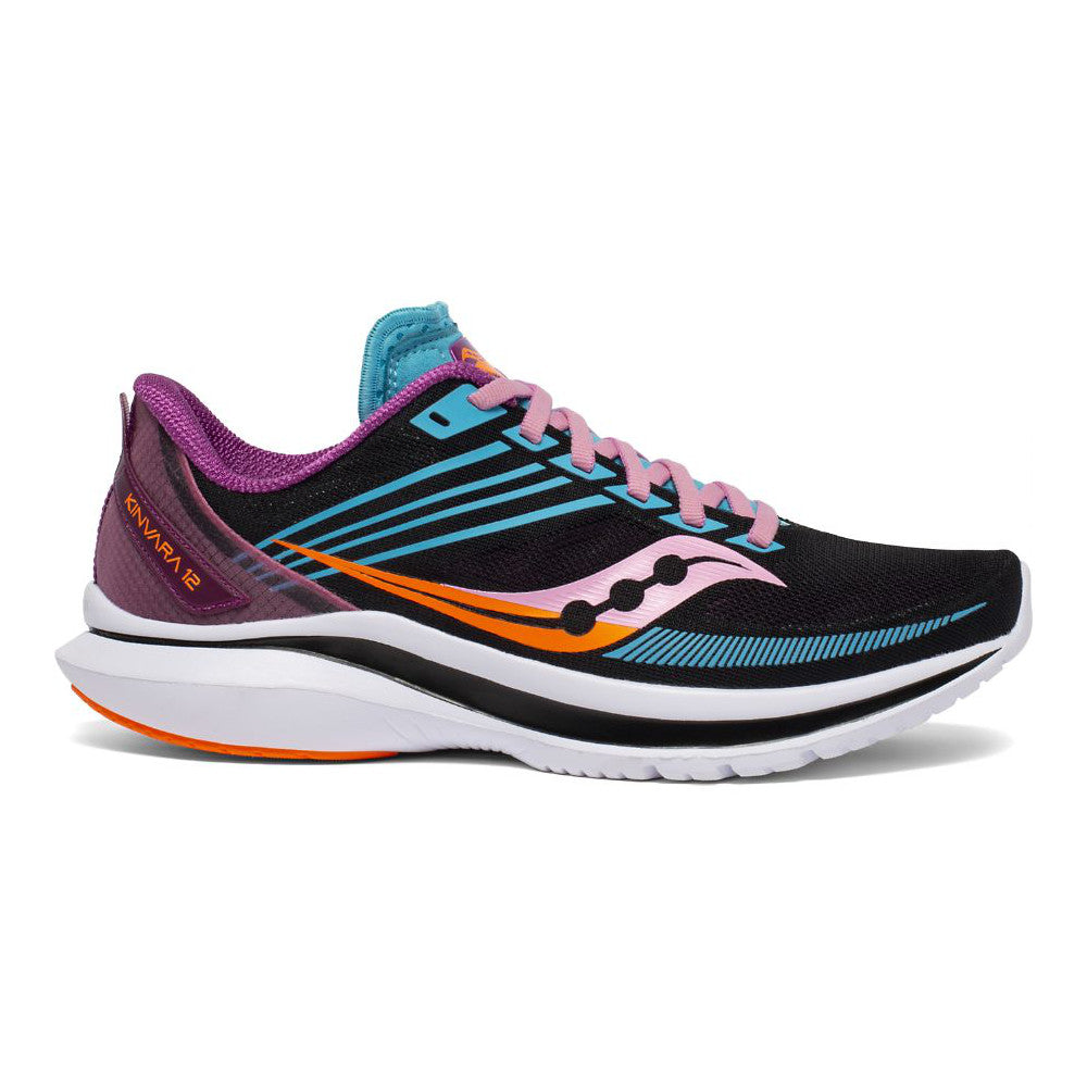 Women's Saucony Kinvara 12, Future Black, 6.5 B Medium