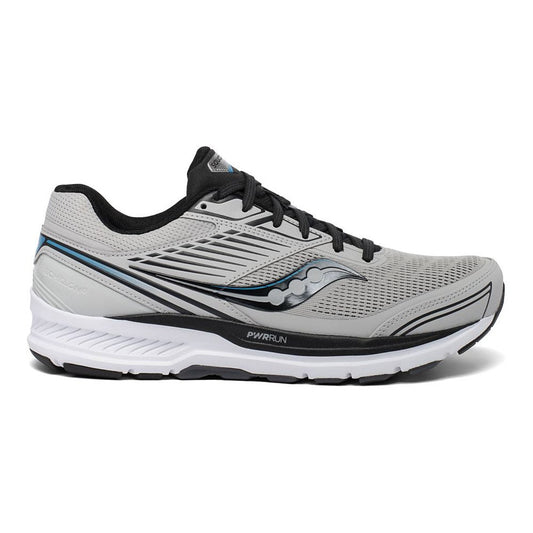 Men's Saucony Echelon 8, Alloy/Black, 10 Wide