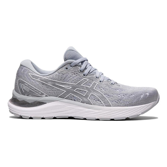 Women's Asics Gel-Cumulus 23, Piedmont Grey/White, 6.5 B Medium