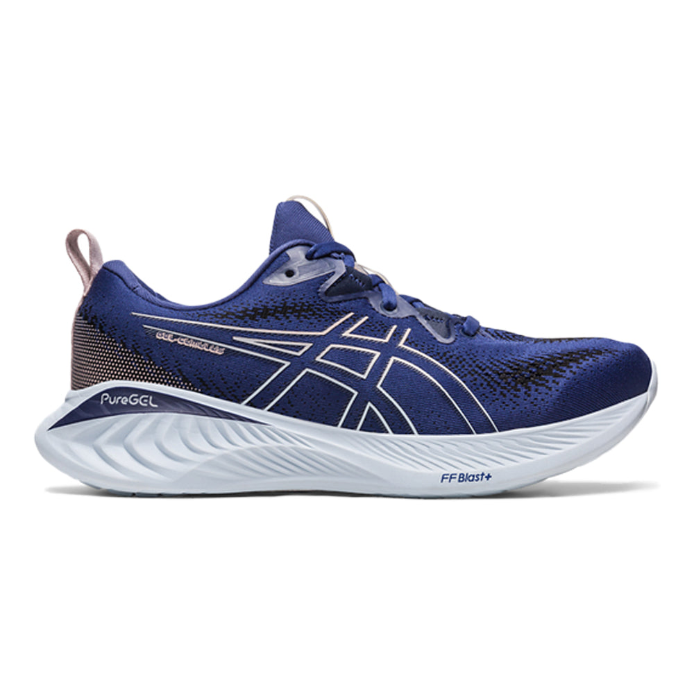 Women's Asics Gel-Cumulus 25, Indigo Blue/Sky, 10 B Medium
