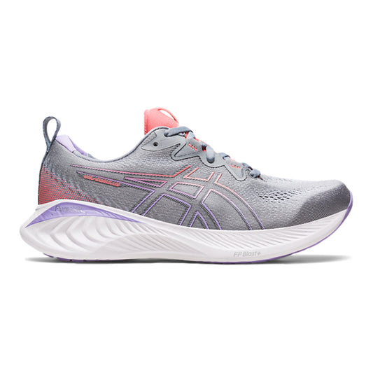 Women's Asics Gel-Cumulus 25, Sheet Rock/Papaya, 7 B Medium