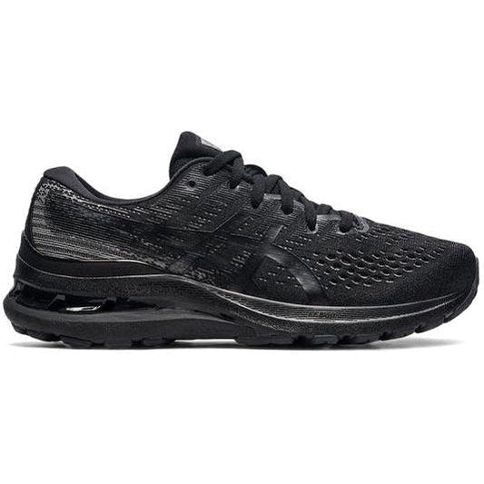 Women's Asics Gel-Kayano 28, Black/Graphite Grey, 9 B Medium