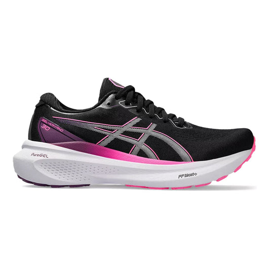 Women's Asics Gel-Kayano 30, Black/Lilac Hint, 7.5 B Medium