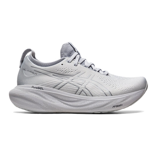 Women's Asics Gel-Nimbus 25, PIEDMONT GREY/SHEET ROCK, 7.5 B Medium