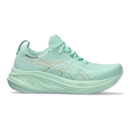 Women's Asics GEL-Nimbus 26, Mint Tint/Pale Mint, 9.5 B Medium