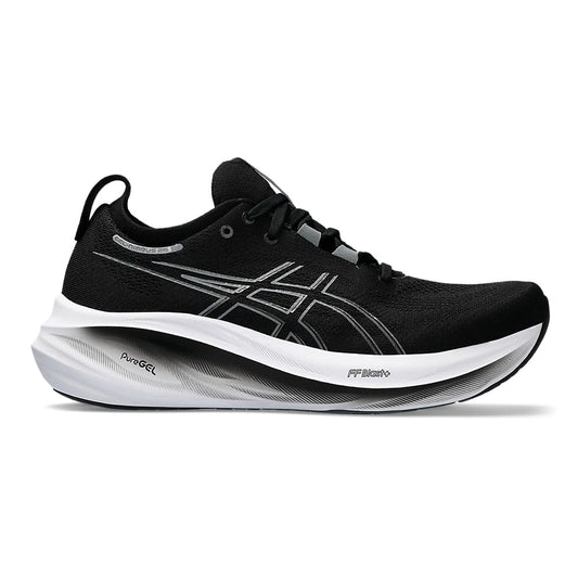 Women's Asics GEL-Nimbus 26, Black/Graphite Grey, 8.5 B Medium