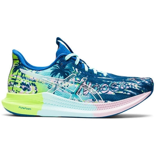 Women's Asics NOOSA TRI 14, Lake Drive/White, 6.5 B Medium