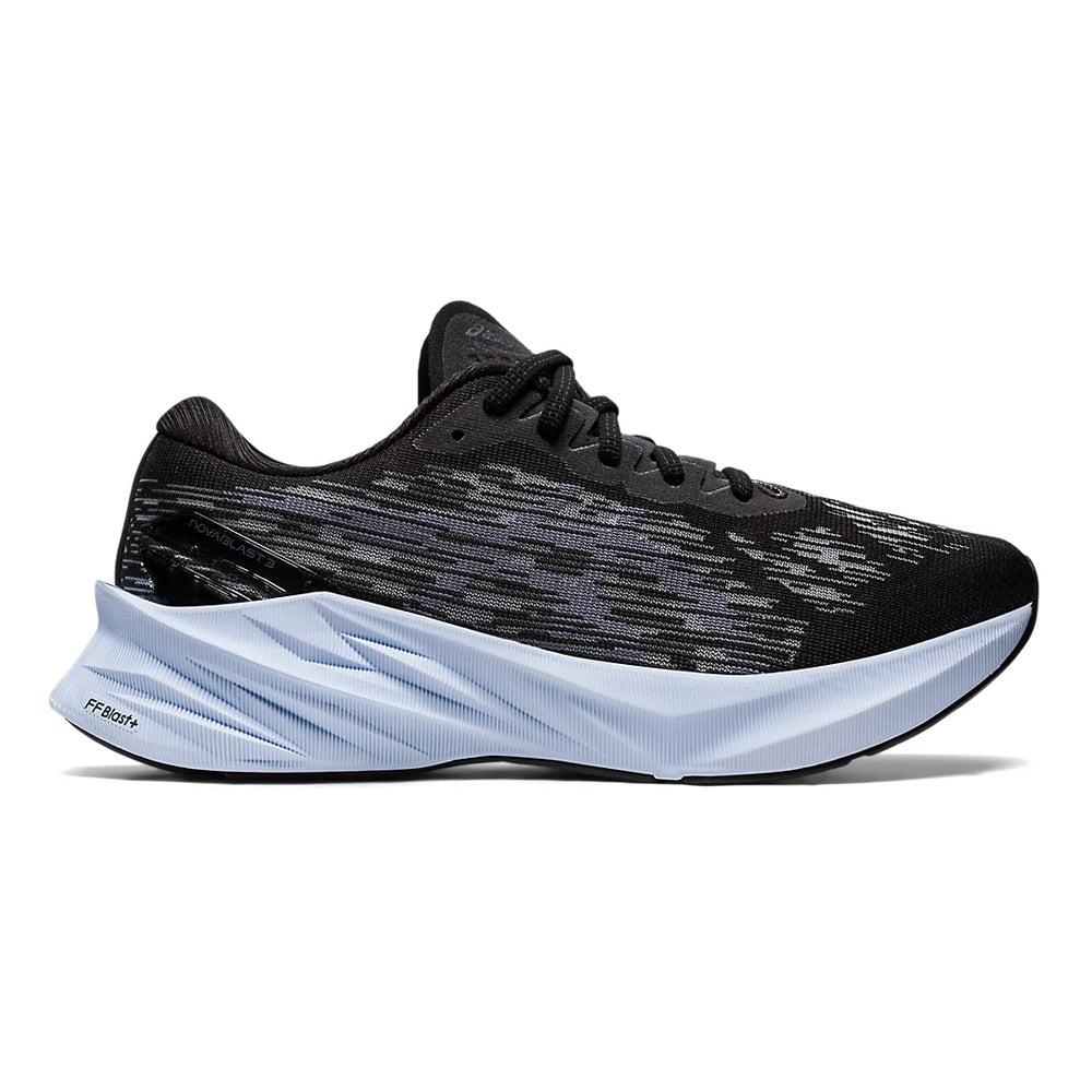 Women's Asics Novablast 3, Black/Sheet Rock, 8.5 B Medium