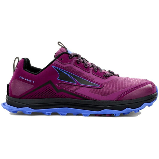 Women's Altra Lone Peak 5, Plum, 8 B Medium