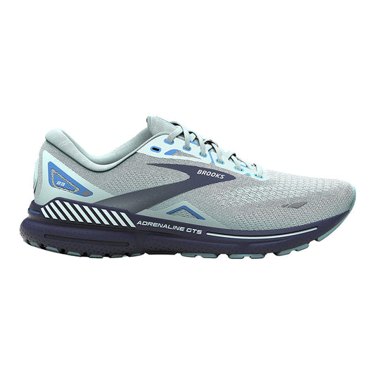 Women's Brooks Adrenaline GTS 23, Blue Glass/Nile Blue/Marina, 6 B Medium