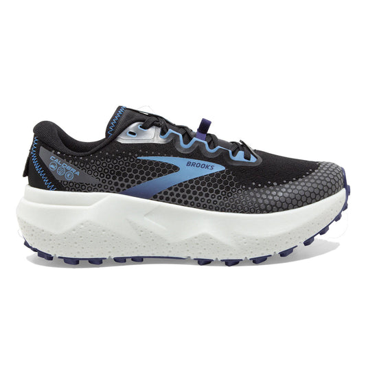Women's Brooks Caldera 6, Black/Blissful Blue/Grey, 10 B Medium