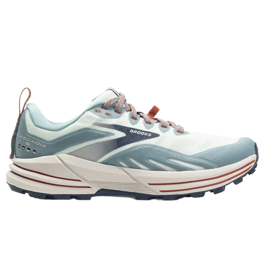 Women's Brooks Cascadia 16, Aqua/Tourmaline/Rooibos Tea, 10.5 B Medium