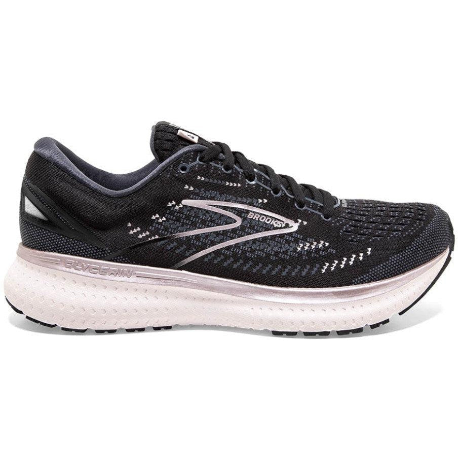 Women's Brooks Glycerin 19, Black/Ombre/Metallic, 8.5 B Medium