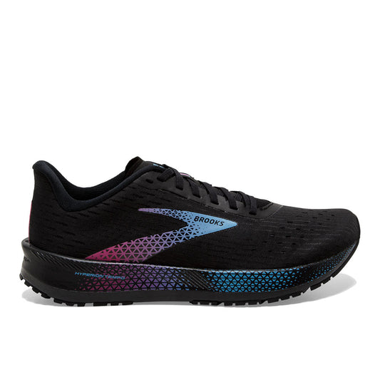 Women's Brooks Hyperion Tempo, Black/Blissful Blue/Fuchsia, 8.5 B Medium