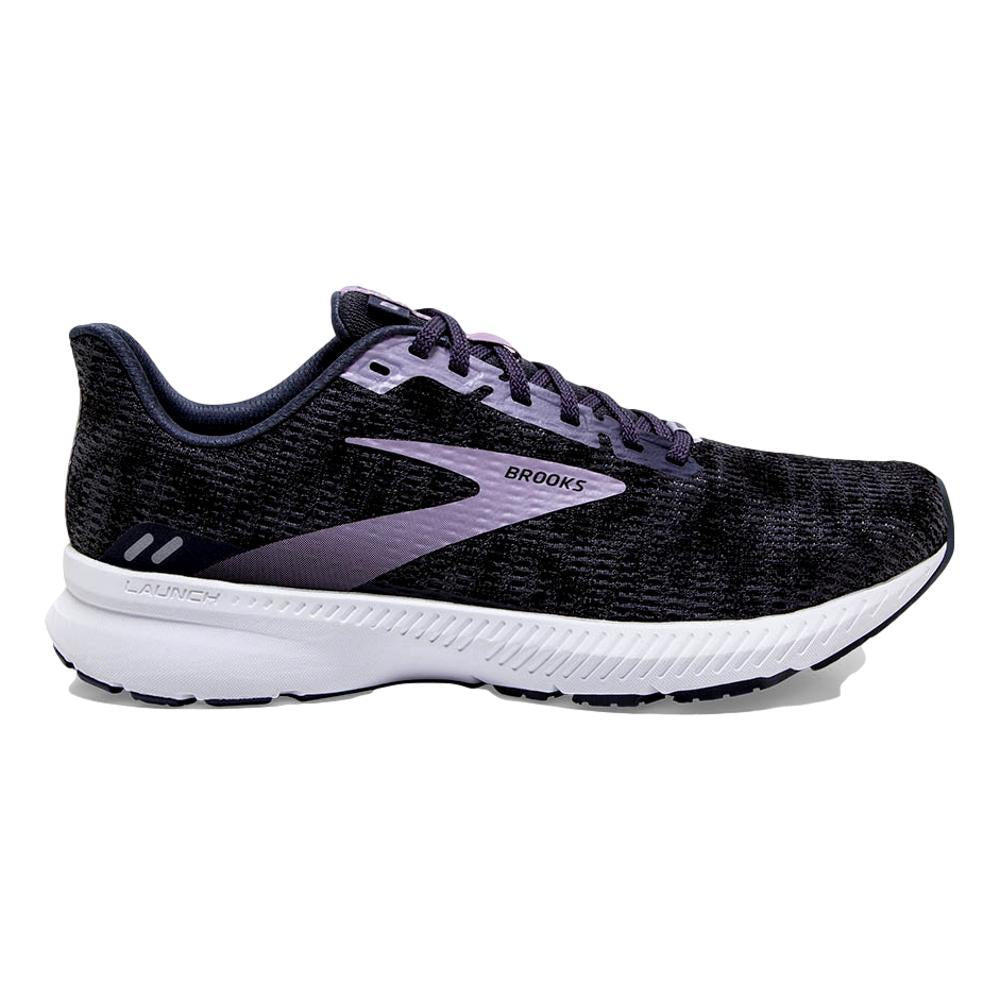 Women's Brooks Launch 8, Black/Ombre/Iris, 7.5 B Medium