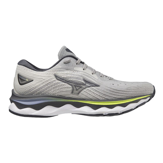 Women's Mizuno Wave Sky 6, Ultimate Grey, 9 B Medium