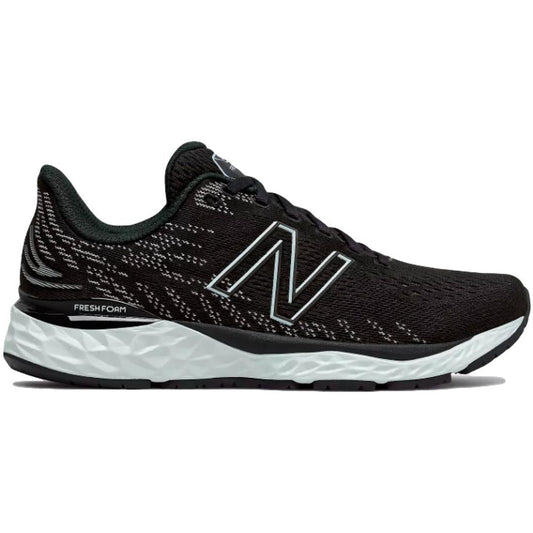 Women's New Balance Fresh Foam 880 v11, Black/Star Glo, 7 2A Narrow
